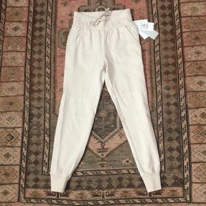 Zella Washed Organic Cotton Ankle Joggers